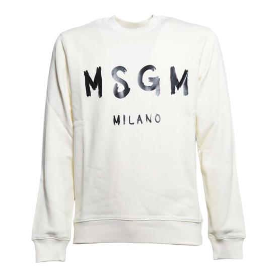 26SS 엠에스지엠 긴팔 티셔츠 2000MM513300001 02 Cream