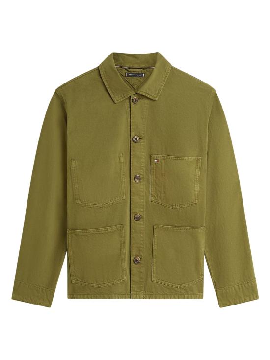 26SS 타미힐피거 자켓 MW0MW42333 MSX Green