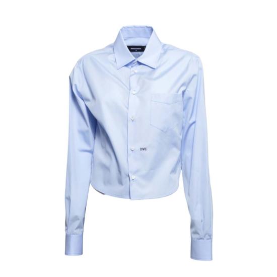 26SS 디스퀘어드2 블라우스 S75DL0949S36275 465 Clear Blue