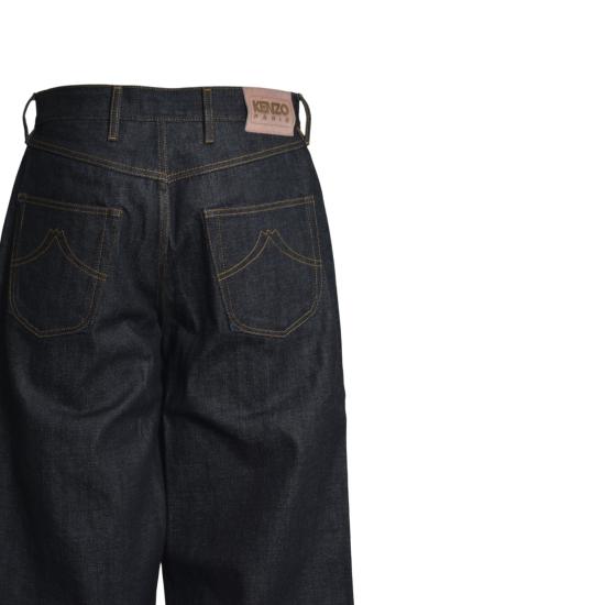 26SS 겐조 데님 팬츠 FG55DP4246Q0 DR Denim scuro - KENZO