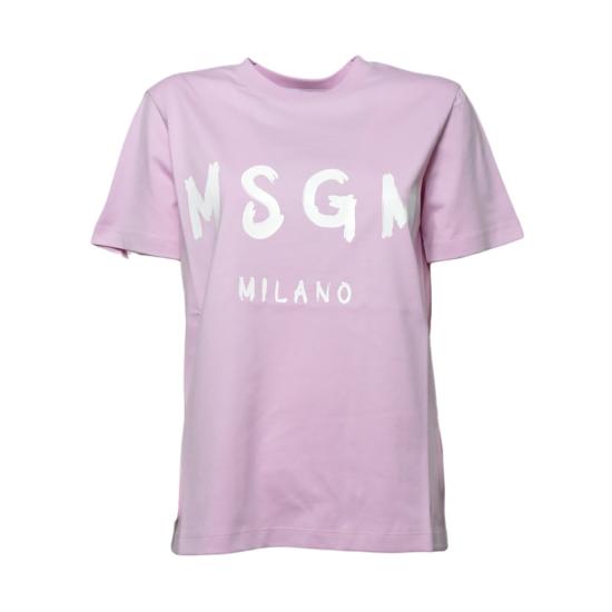 26SS 엠에스지엠 반팔 티셔츠 4041MDM510267002 13 Pink