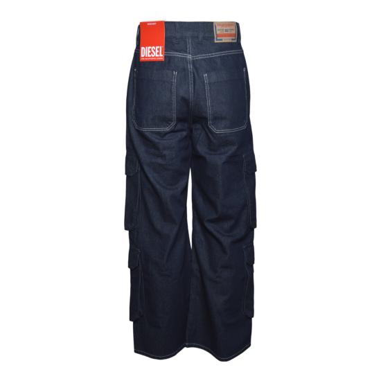 26SS [키즈] 디젤 진 J02514KXBRN K01 Denim scuro - DIESEL