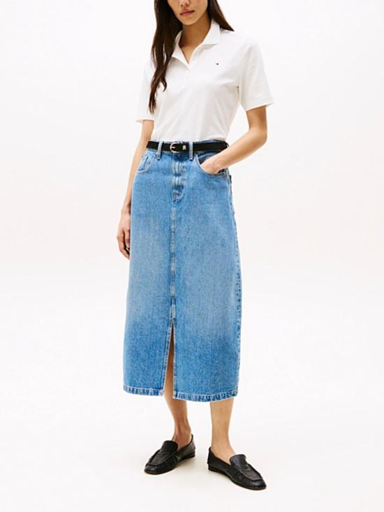 26SS 타미힐피거 반팔 티셔츠 WW0WW43224 YBL Beige - TOMMY HILFIGER