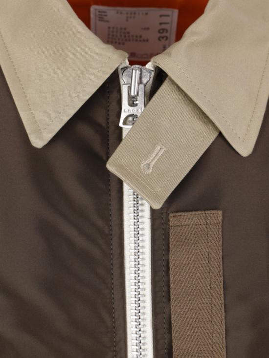 26SS 사카이 봄버 자켓 2603911M 667 Kaki - SACAI