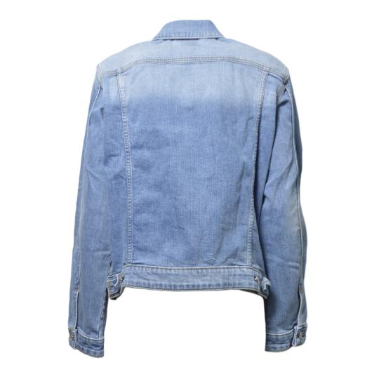 26SS [키즈] 디스퀘어드2 캐주얼 자켓 DQ3240D0AF3 DQ01 Denim - DSQUARED2