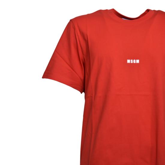 26SS 엠에스지엠 반팔 티셔츠 3940MM500257798 19 Red - MSGM