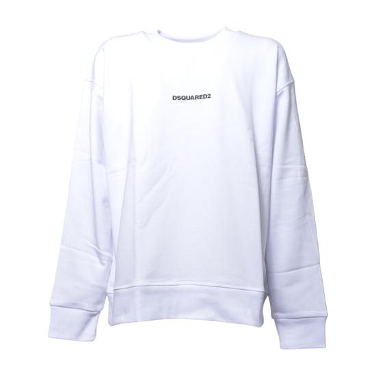 26SS [키즈] 디스퀘어드2 트레이닝 상의 DQ2739D0094 DQ100 White