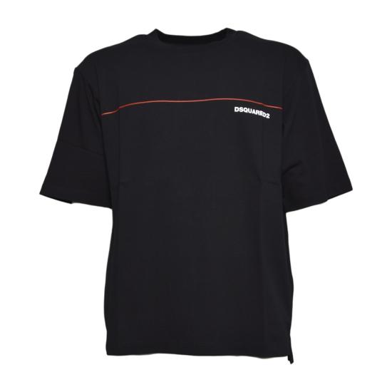 26SS 디스퀘어드2 반팔 티셔츠 S71GD1653D20033 900 Nero