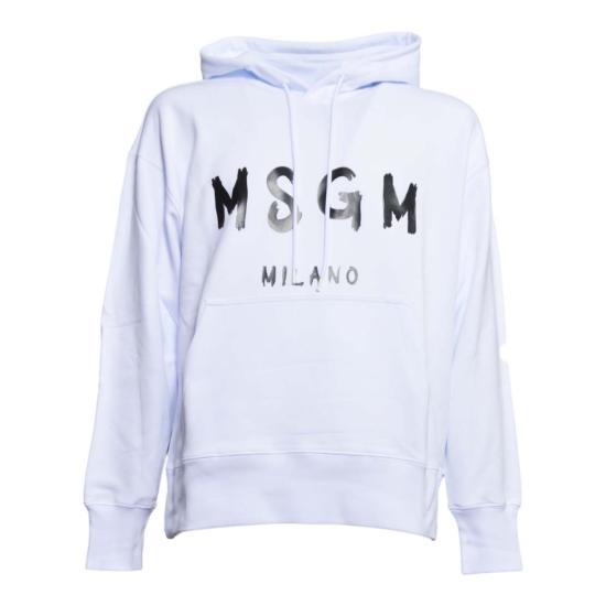 26SS 엠에스지엠 긴팔 티셔츠 2000MM515300000 01 White