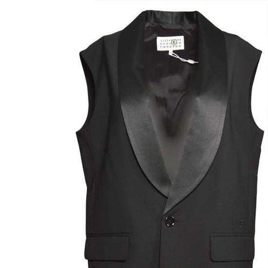 26SS [키즈] MM6 메종마르지엘라 자켓 M60933MM05G M6900 Black - MM6 MAISON MARGIELA