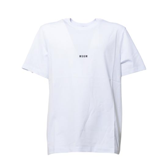 26SS 엠에스지엠 반팔 티셔츠 2000MM500200002 01 White