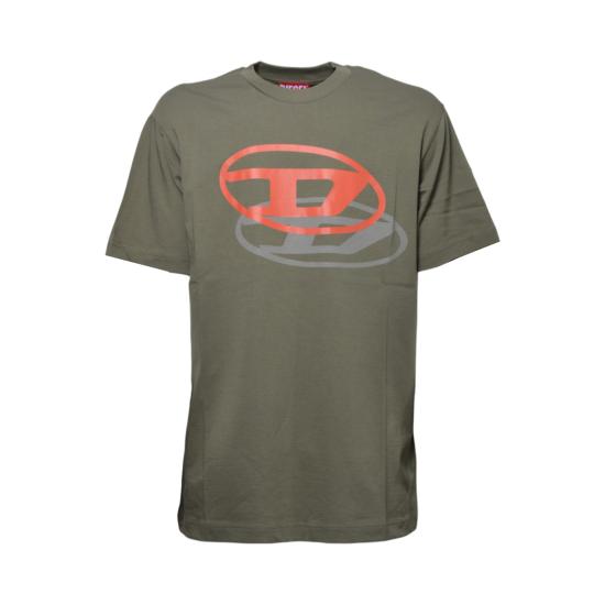 26SS [키즈] 디젤 티셔츠 J0260100YI9 K511 Khaki