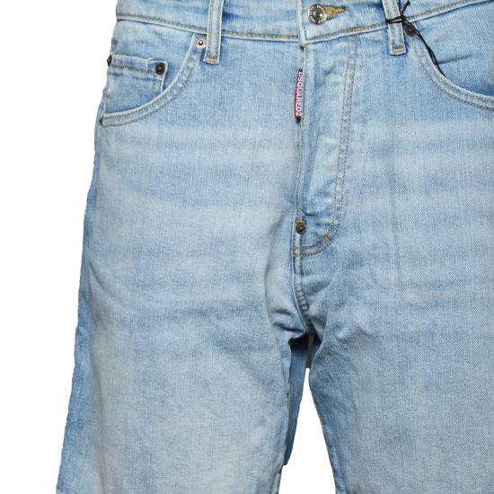 26SS [키즈] 디스퀘어드2 쇼츠/버뮤다 DQ3213D0AF3 DQ01 Denim - DSQUARED2