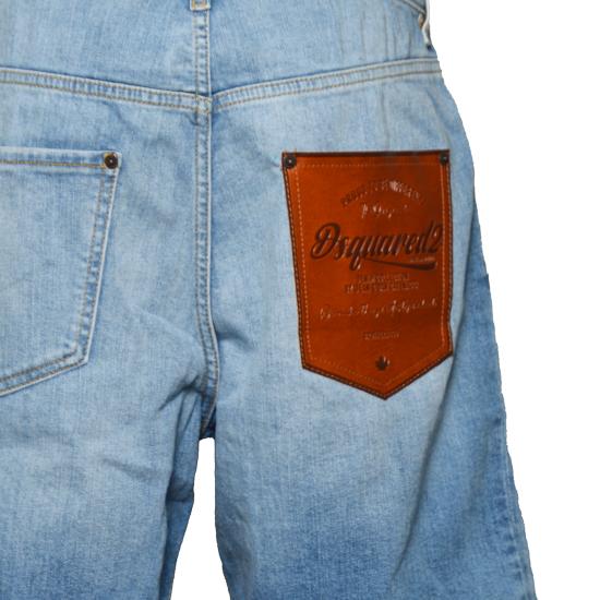 26SS [키즈] 디스퀘어드2 쇼츠/버뮤다 DQ3213D0AF3 DQ01 Denim - DSQUARED2