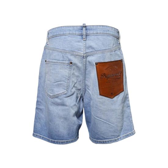 26SS [키즈] 디스퀘어드2 쇼츠/버뮤다 DQ3213D0AF3 DQ01 Denim - DSQUARED2