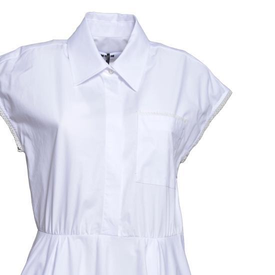 26SS 엠에스지엠 미디 원피스 4041MDA23X267112 01 White - MSGM