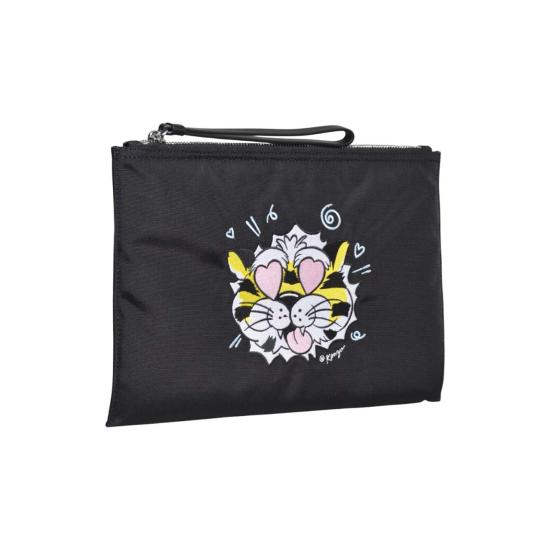 26SS 겐조 클러치/파우치 FG55PM602F21 99 Black - KENZO