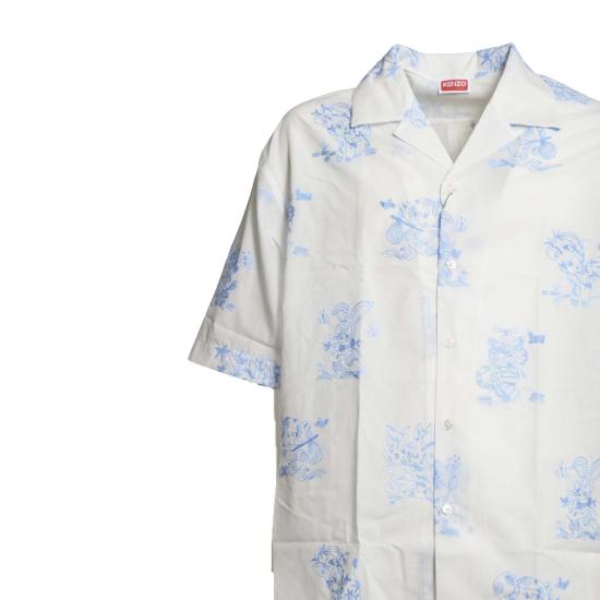 26SS 겐조 반팔 셔츠 FG55CH1359EG 01 White - KENZO