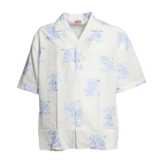 26SS 겐조 반팔 셔츠 FG55CH1359EG 01 White