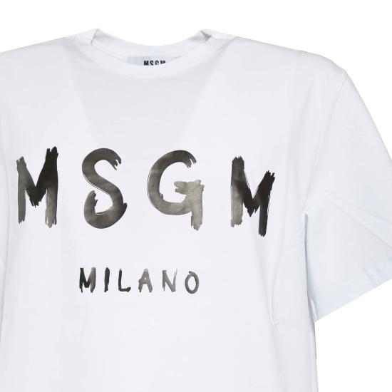 26SS 엠에스지엠 반팔 티셔츠 2000MM510200002 01 White - MSGM