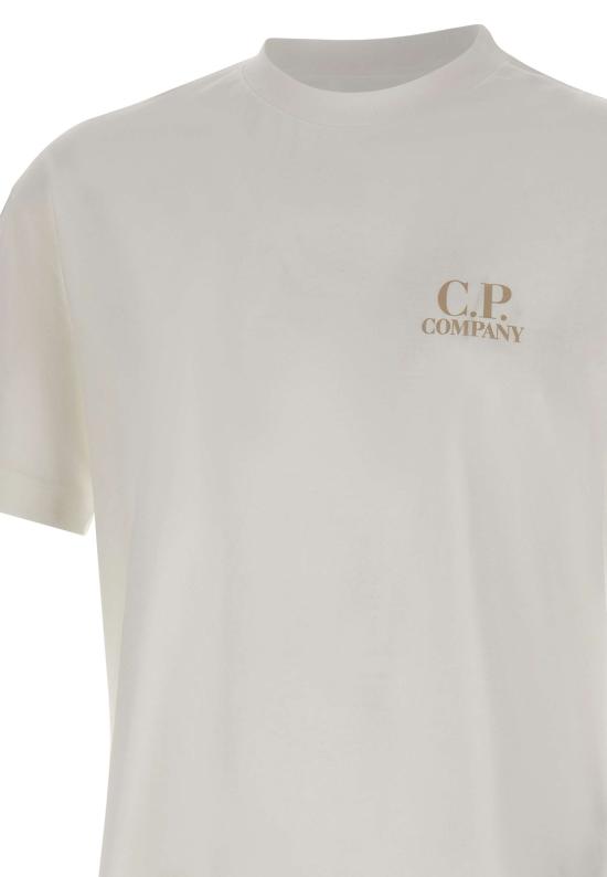 26SS 씨피 컴퍼니 반팔 티셔츠 20CMTS086A005100W 103 White - C.P. COMPANY
