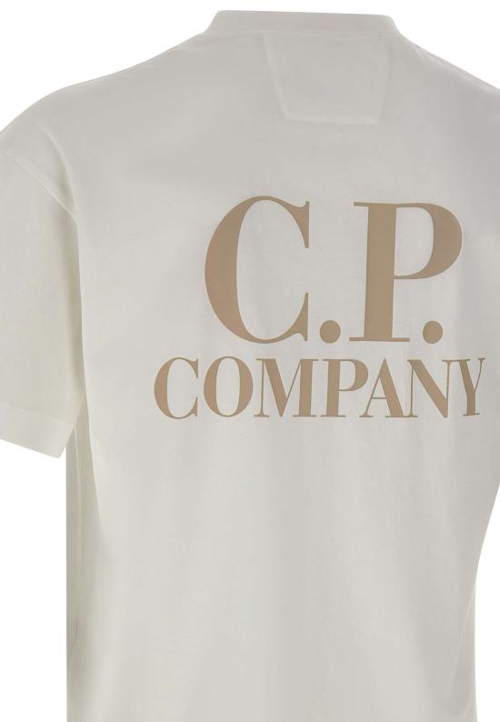 26SS 씨피 컴퍼니 반팔 티셔츠 20CMTS086A005100W 103 White - C.P. COMPANY