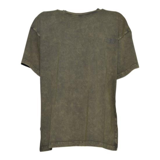 26SS [키즈] MM6 메종마르지엘라 티셔츠 M60985MM07Q M6514 Khaki - MM6 MAISON MARGIELA