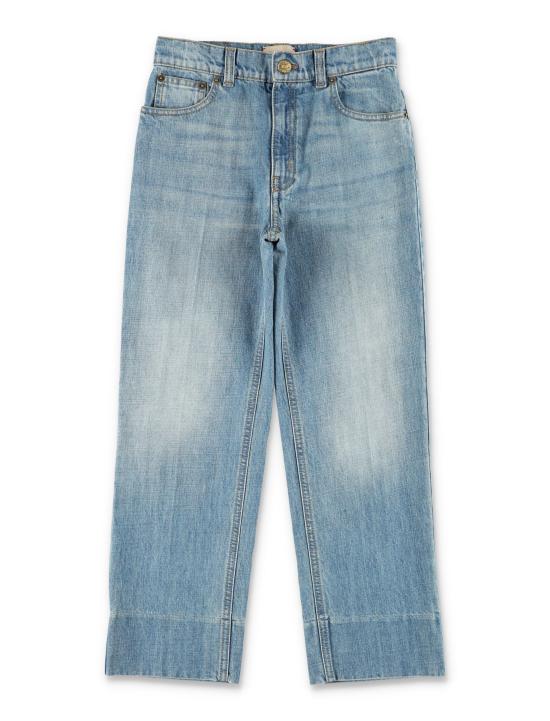 25FW [키즈] 구찌 진 740912XDCIT 4452 DENIM