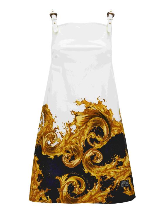 26SS 베르사체 미디 원피스 80HAO9P4 NS836GL2 Black