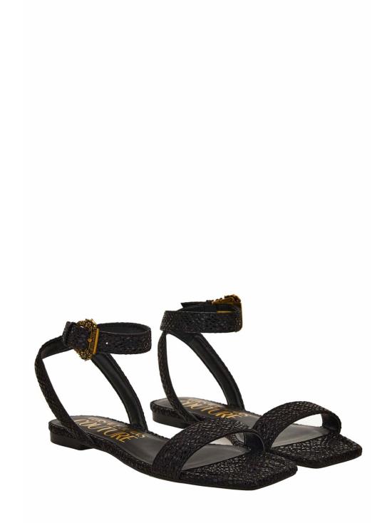 26SS 베르사체 샌들 80VA3S61 ZSS84899 Black