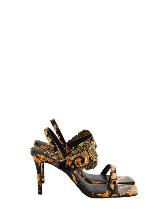 26SS 베르사체 샌들 80VA3S71 ZS366G89 Black - VERSACE