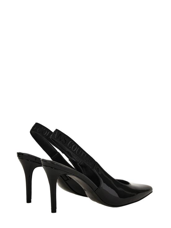 26SS 베르사체 플랫 슈즈 80VA3S52 ZS859899 Black - VERSACE