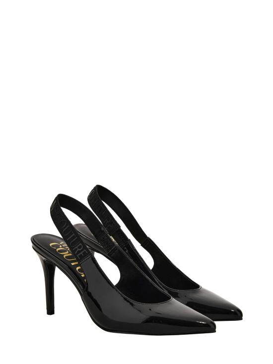 26SS 베르사체 플랫 슈즈 80VA3S52 ZS859899 Black