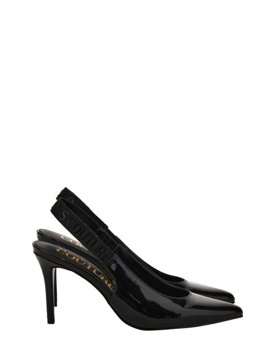 26SS 베르사체 플랫 슈즈 80VA3S52 ZS859899 Black - VERSACE