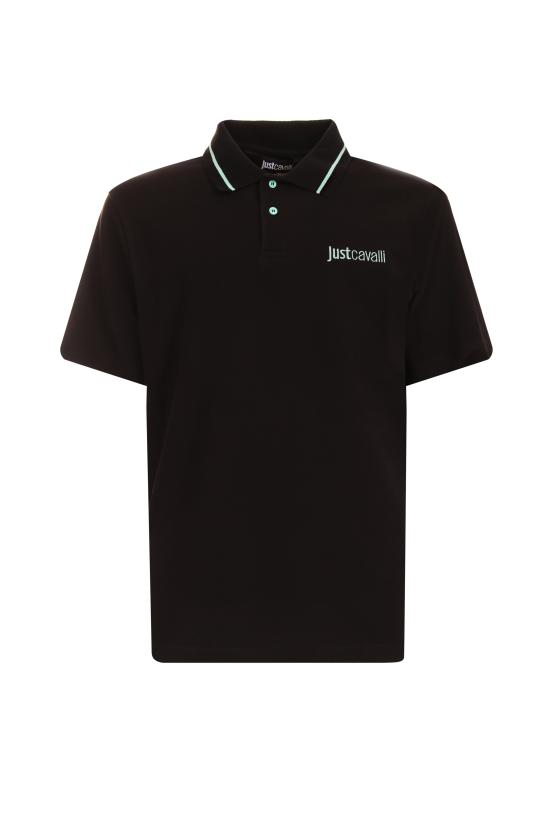 26SS 저스트까발리 폴로 티셔츠 80OAGT12 CJ506899 Black