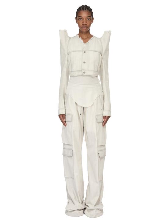 26SS 다크쉐도우 스트레이트 팬츠 DS01F4324SDMW 51 White