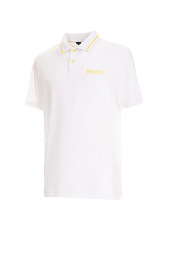 26SS 저스트까발리 폴로 티셔츠 80OAGT12 CJ506003 White - JUST CAVALLI