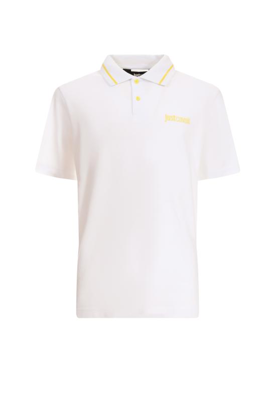 26SS 저스트까발리 폴로 티셔츠 80OAGT12 CJ506003 White