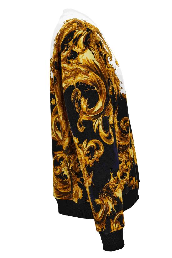 26SS 베르사체 긴팔 티셔츠 80GAI3RB FS216GL2 Golden - VERSACE