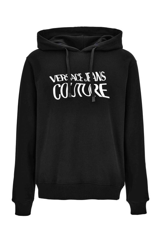 26SS 베르사체 긴팔 티셔츠 80GAIE05 CF00E899 Black