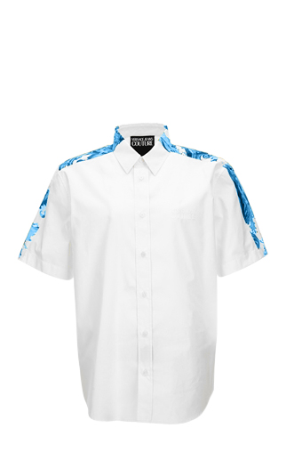 26SS 베르사체 반팔 셔츠 80GAL220 NS810OE8 White