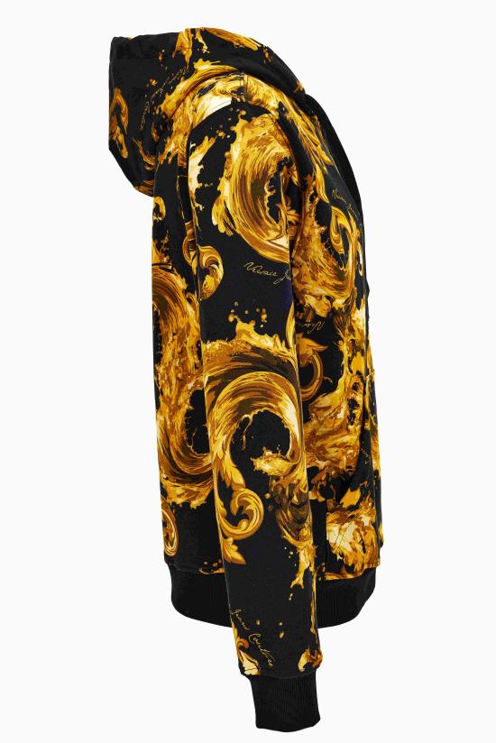 26SS 베르사체 긴팔 티셔츠 80GAI3Z0 FS196G89 Black - VERSACE