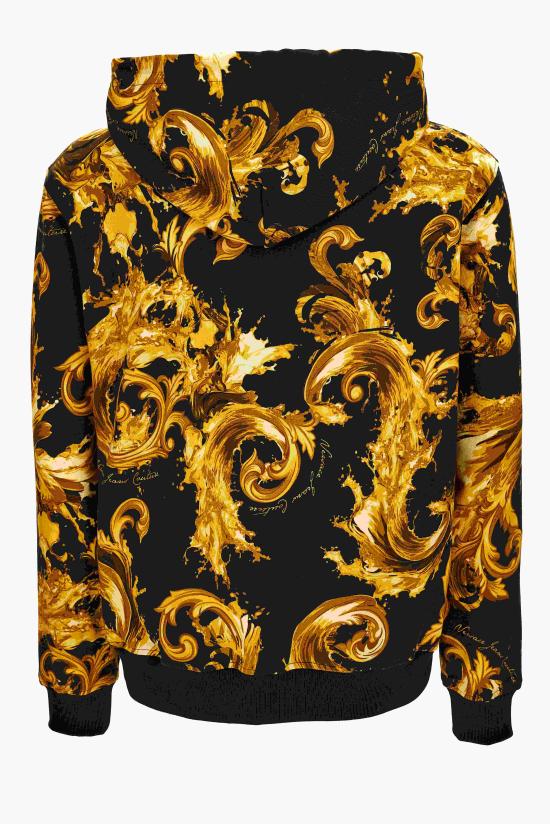 26SS 베르사체 긴팔 티셔츠 80GAI3Z0 FS196G89 Black - VERSACE