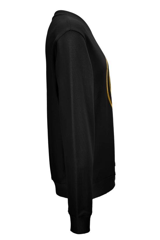 26SS 베르사체 긴팔 티셔츠 80GAIT02 CF01TG89 Black - VERSACE