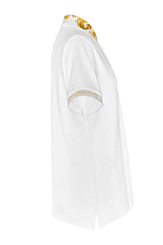26SS 베르사체 폴로 티셔츠 80GAGT12 CJ01TG03 White - VERSACE