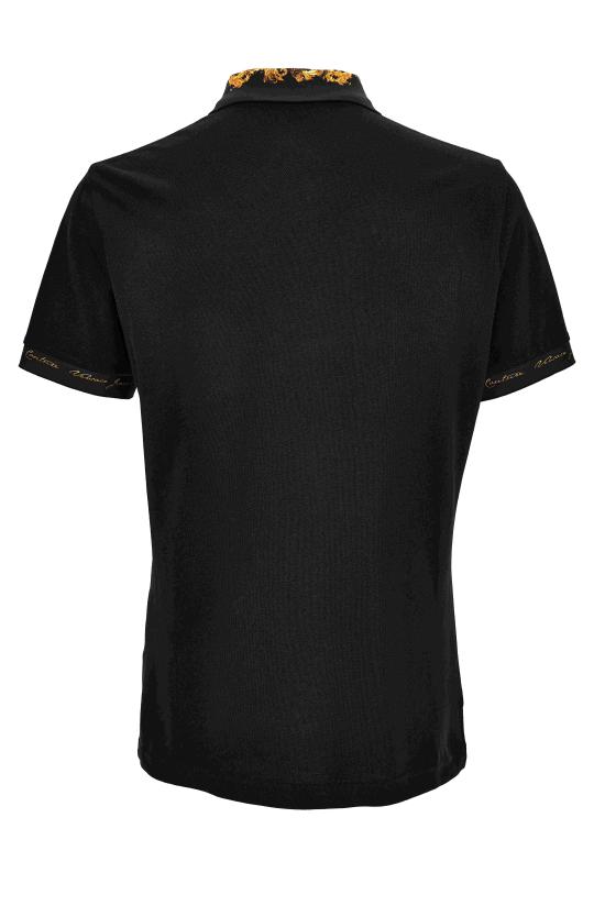 26SS 베르사체 폴로 티셔츠 80GAGT12 CJ01TG89 Black - VERSACE
