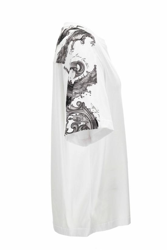 26SS 베르사체 반팔 티셔츠 80GAH610 JS543U22 Black - VERSACE