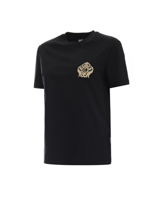 26SS 저스트까발리 반팔 티셔츠 80PAHE15 CJ110G89 Black - JUST CAVALLI