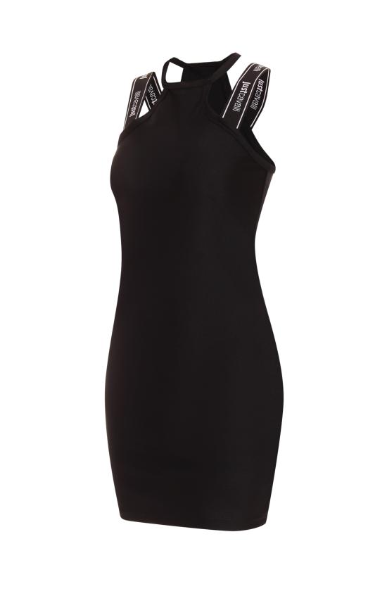 26SS 저스트까발리 미디 원피스 80PAO936 J0108899 Black - JUST CAVALLI