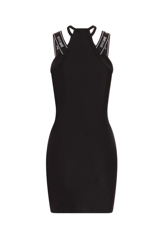 26SS 저스트까발리 미디 원피스 80PAO936 J0108899 Black - JUST CAVALLI